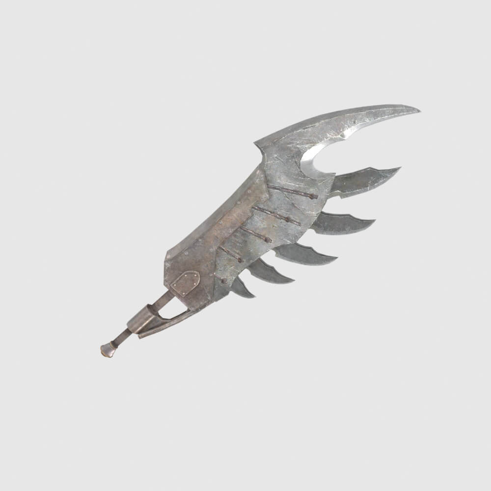 Defender Great Sword - Monster Hunter World 3D Model