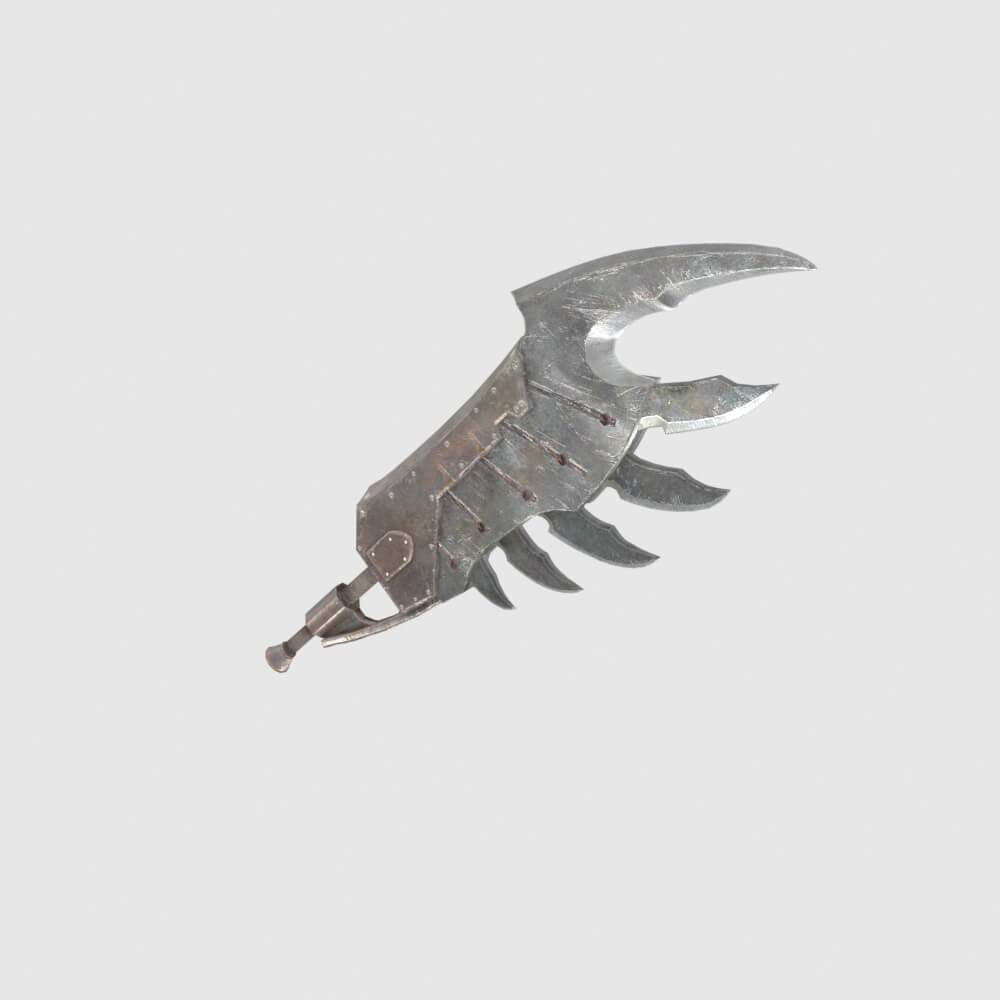 Defender Great Sword - Monster Hunter World 3D Model