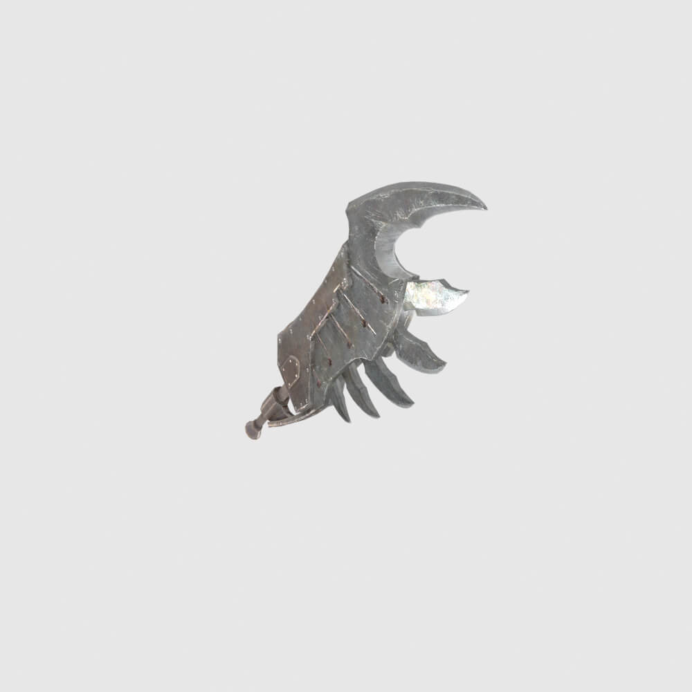 Defender Great Sword - Monster Hunter World 3D Model