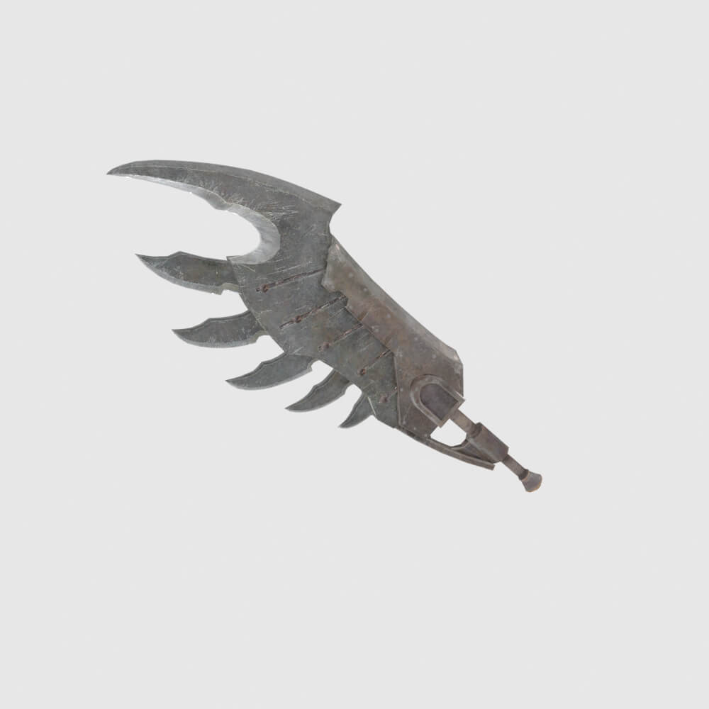 Defender Great Sword - Monster Hunter World 3D Model
