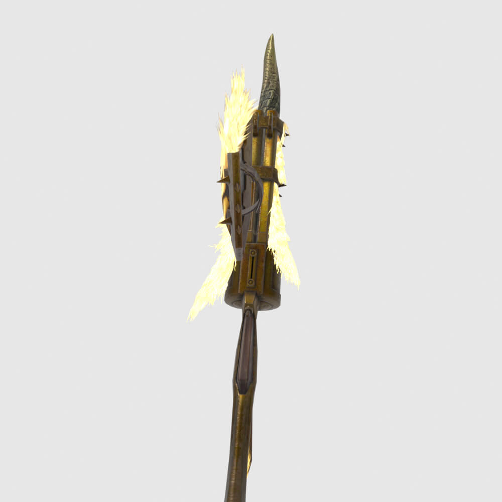 Demonlord Gunlance - Monster Hunter World 3D Model