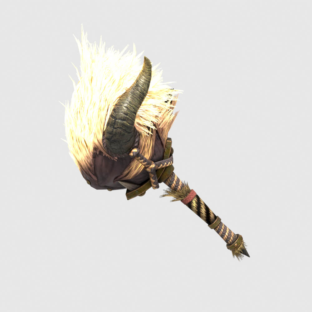 Demonlord Sledge - Monster Hunter World 3D Model