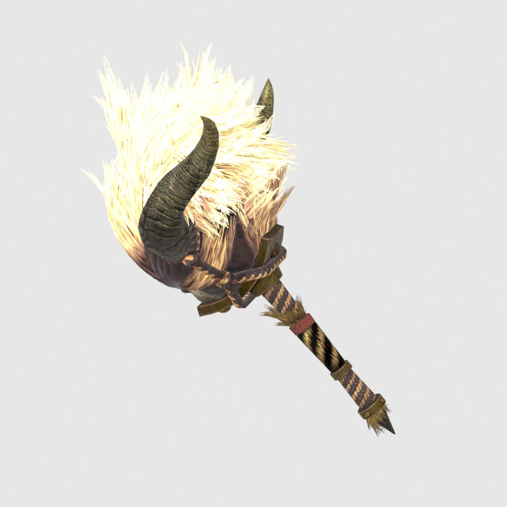 Demonlord Sledge - Monster Hunter World 3D Model
