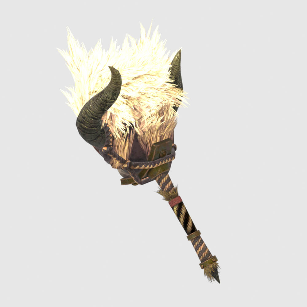 Demonlord Sledge - Monster Hunter World 3D Model
