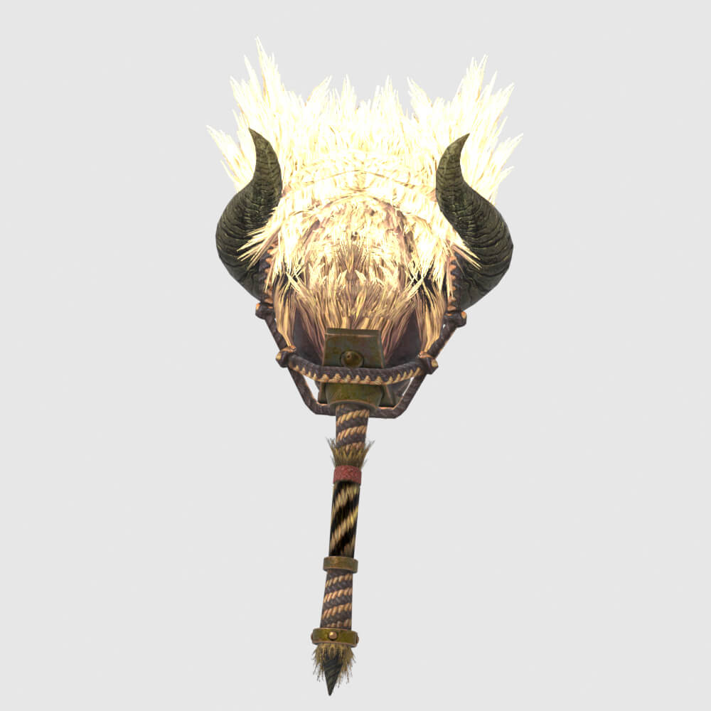 Demonlord Sledge - Monster Hunter World 3D Model
