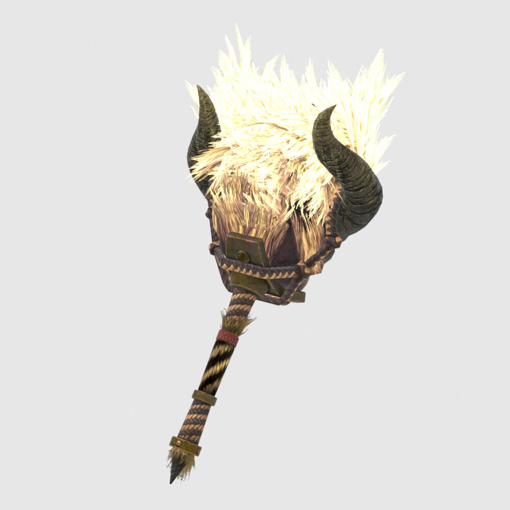 Demonlord Sledge - Monster Hunter World 3D Model