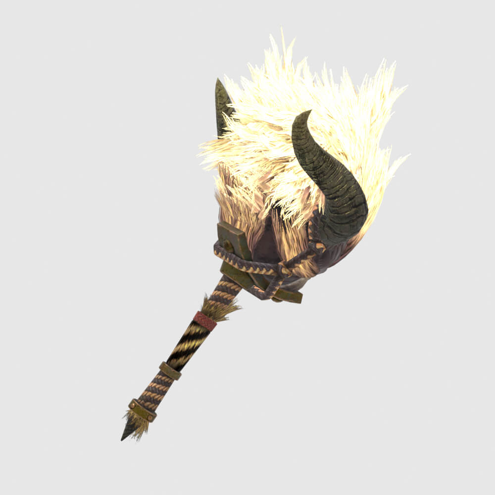 Demonlord Sledge - Monster Hunter World 3D Model