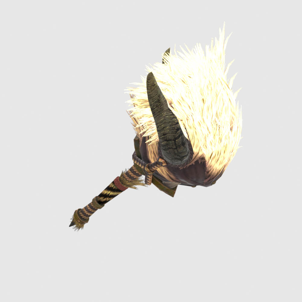 Demonlord Sledge - Monster Hunter World 3D Model