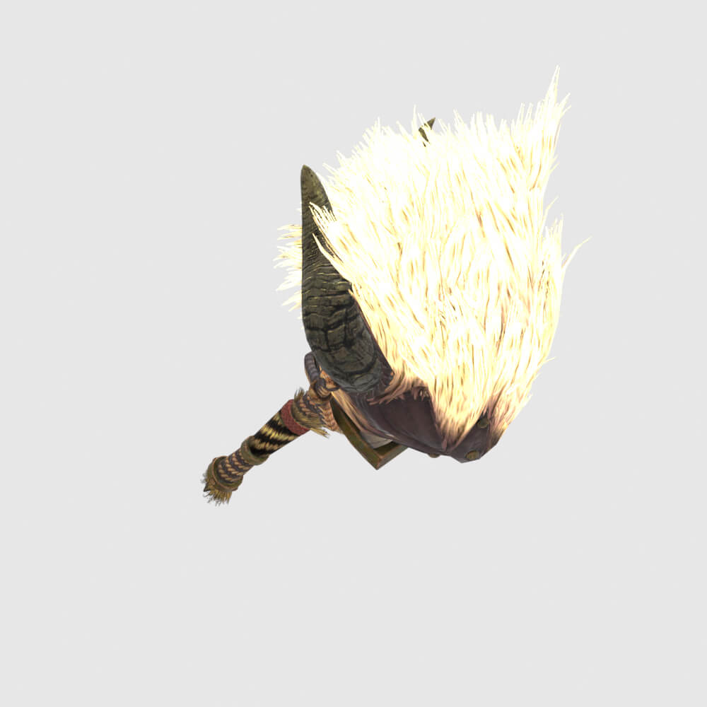 Demonlord Sledge - Monster Hunter World 3D Model