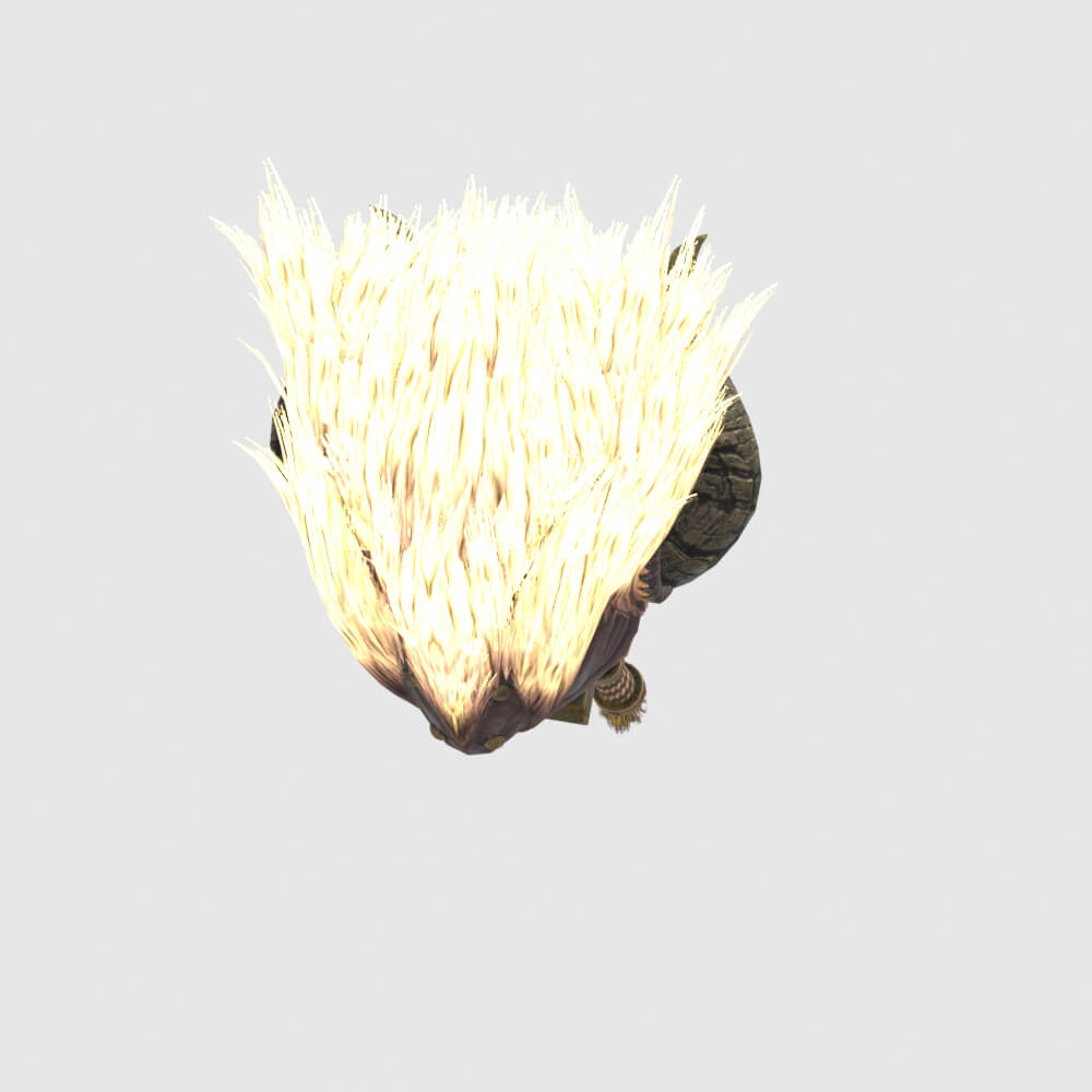 Demonlord Sledge - Monster Hunter World 3D Model