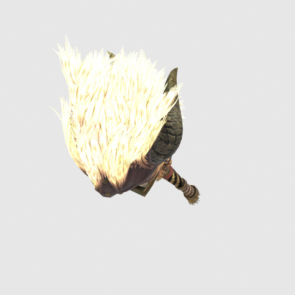 Demonlord Sledge - Monster Hunter World 3D Model
