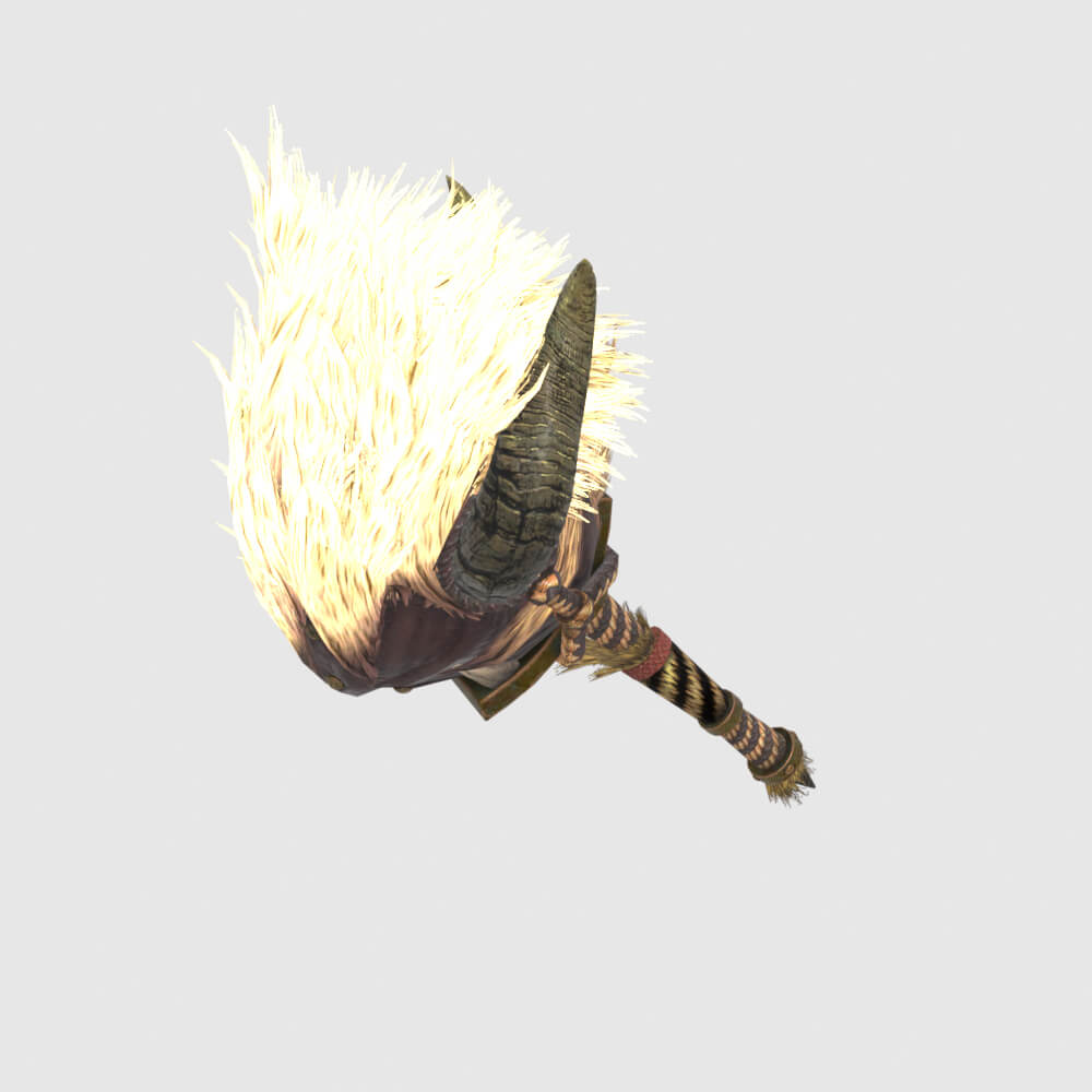 Demonlord Sledge - Monster Hunter World 3D Model
