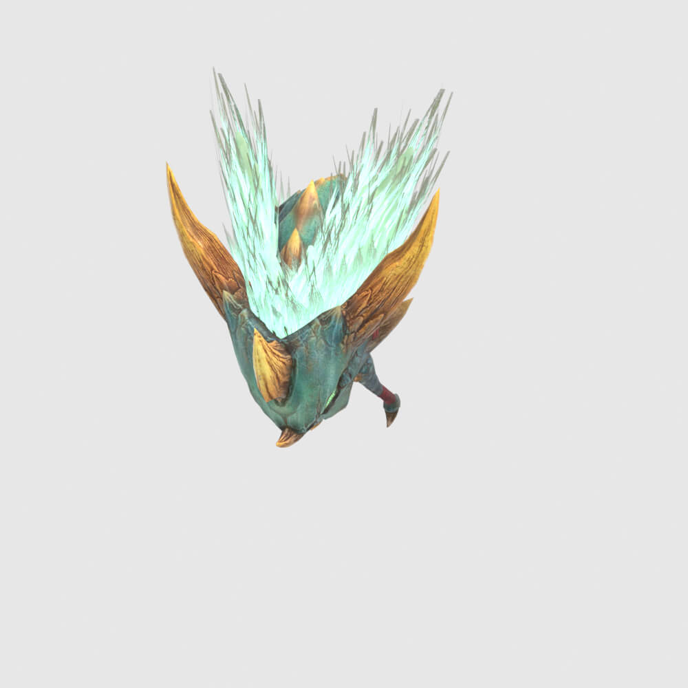 Despot&039s Crackle - Monster Hunter World 3D Model