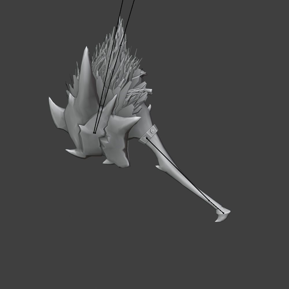 Despot&039s Crackle - Monster Hunter World 3D Model