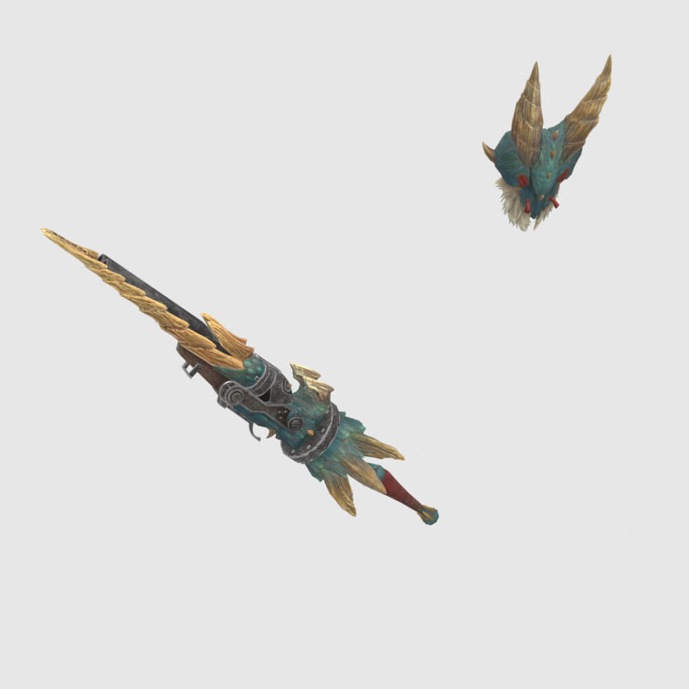 Despots Phlogiston - Monster Hunter World 3D Model