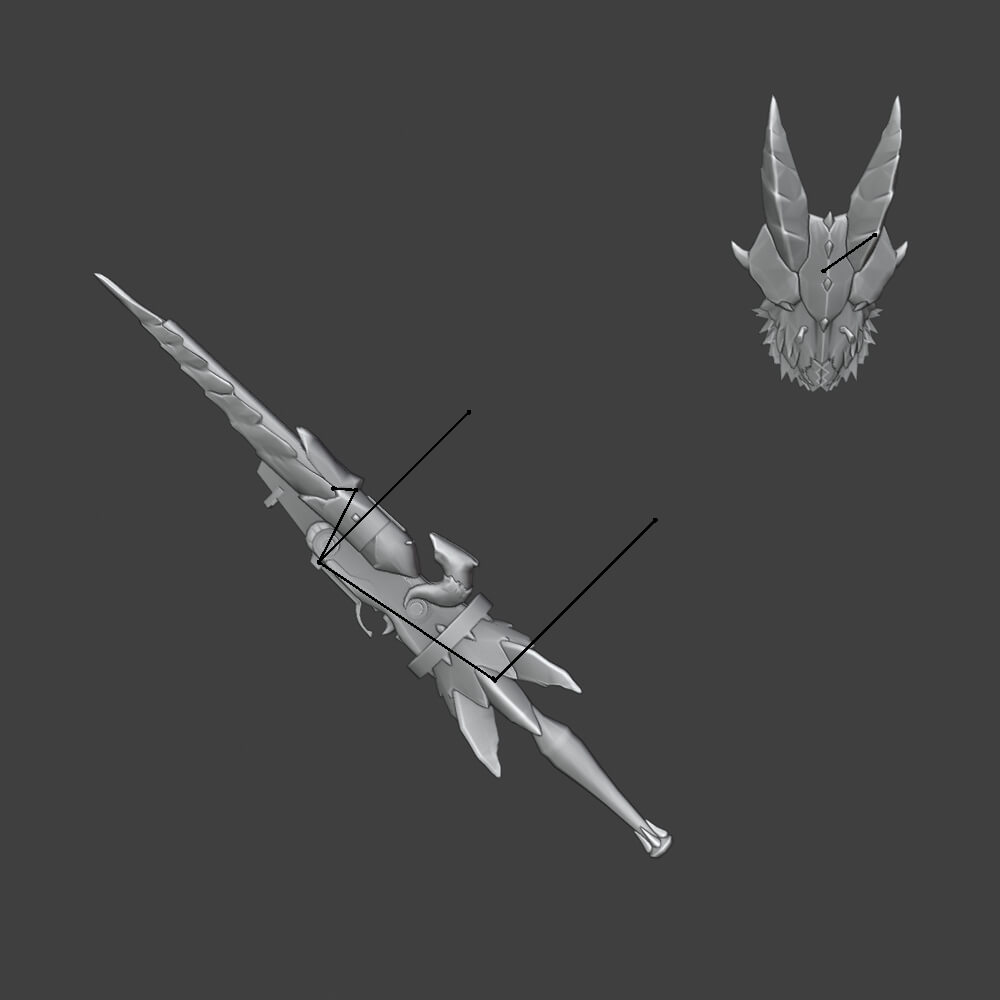 Despots Phlogiston - Monster Hunter World 3D Model