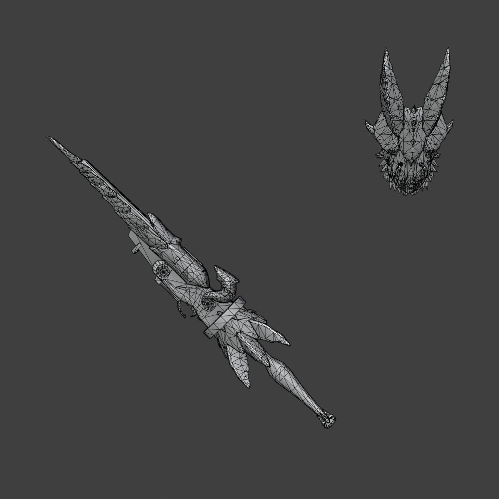 Despots Phlogiston - Monster Hunter World 3D Model