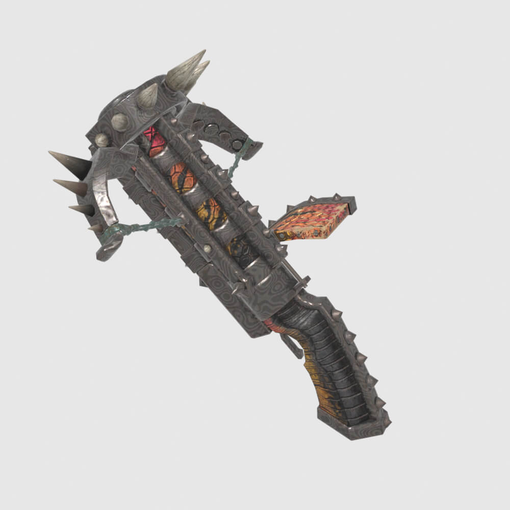 Destructions Fusillade - Monster Hunter World 3D Model