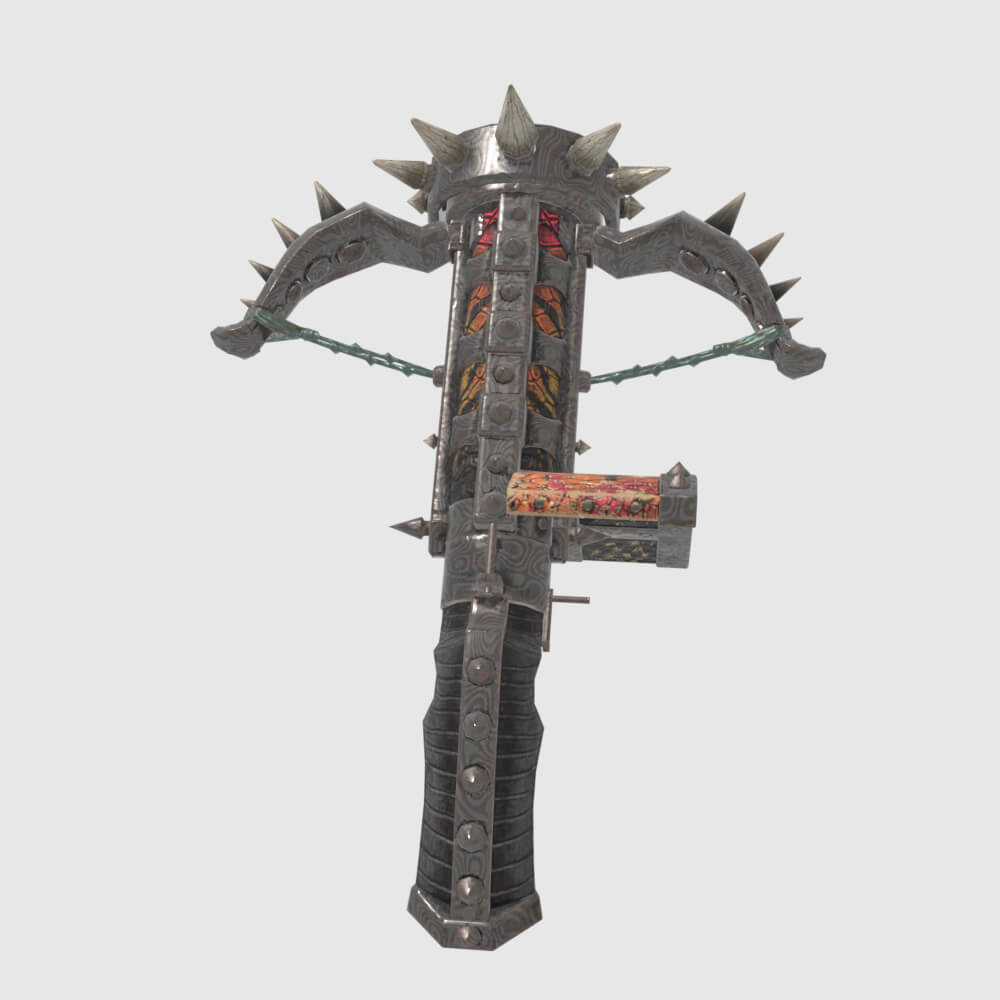 Destructions Fusillade - Monster Hunter World 3D Model