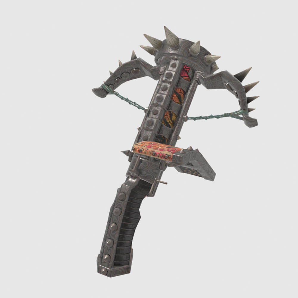 Destructions Fusillade - Monster Hunter World 3D Model