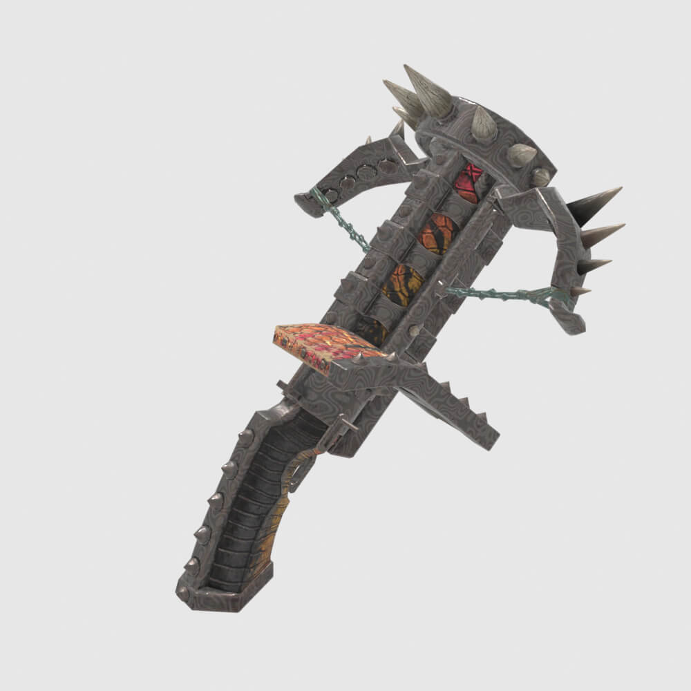 Destructions Fusillade - Monster Hunter World 3D Model