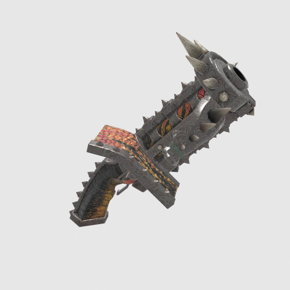 Destructions Fusillade - Monster Hunter World 3D Model