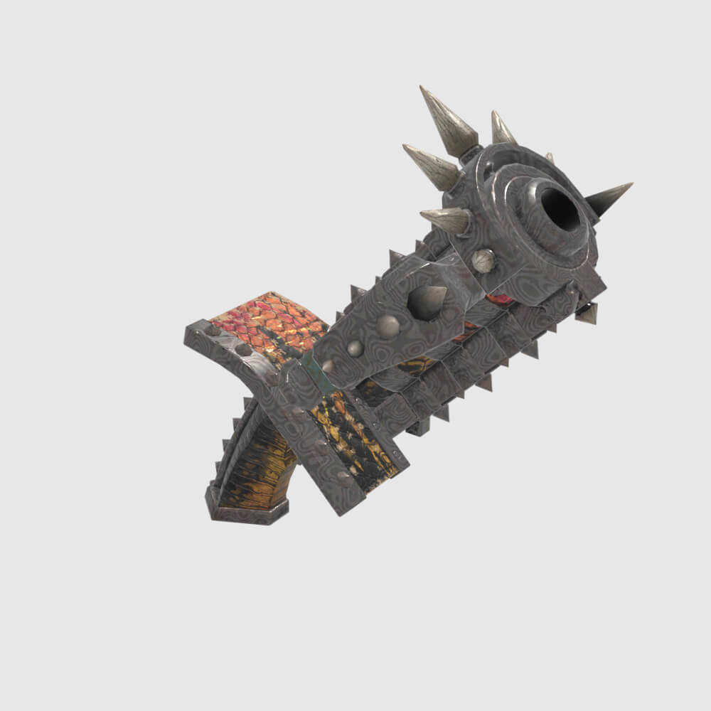 Destructions Fusillade - Monster Hunter World 3D Model
