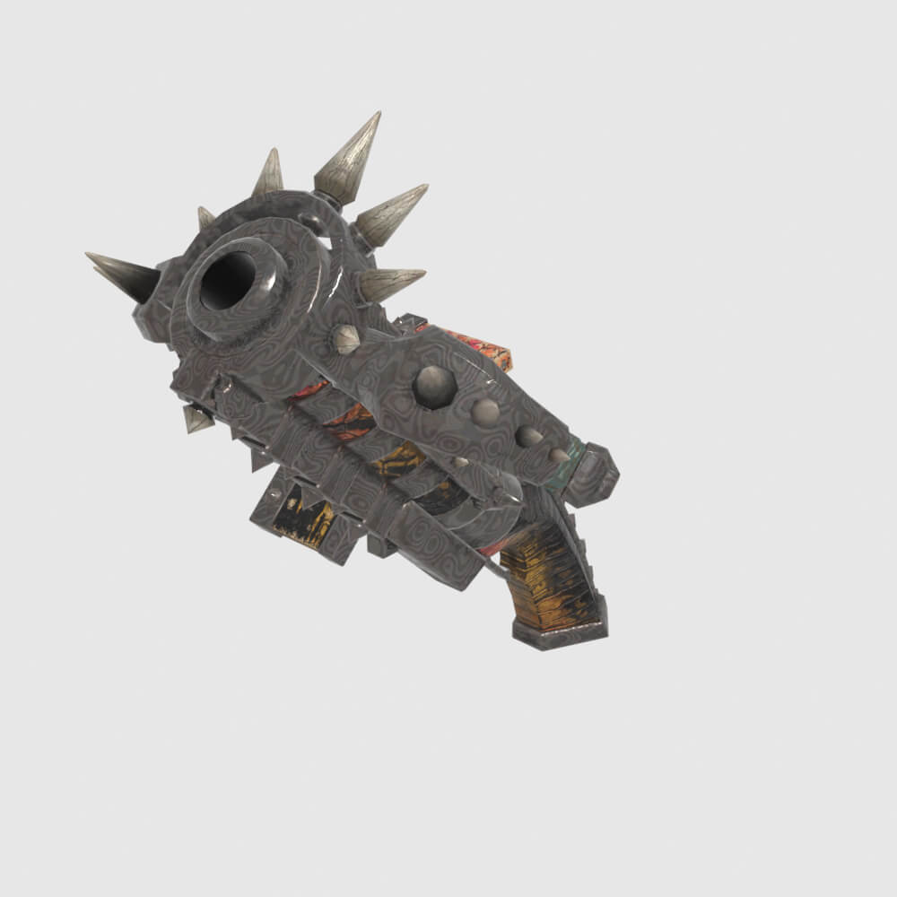 Destructions Fusillade - Monster Hunter World 3D Model