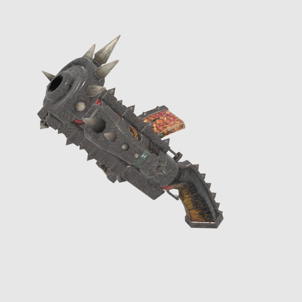 Destructions Fusillade - Monster Hunter World 3D Model