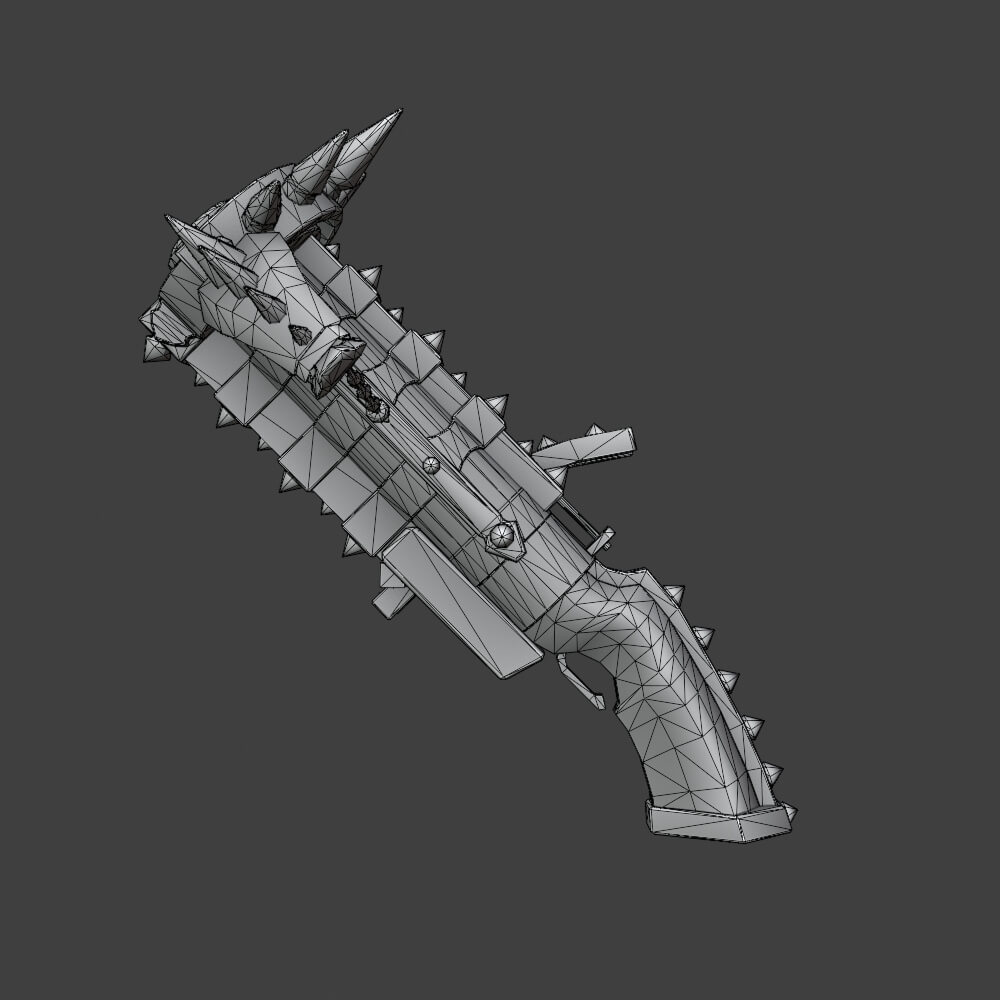 Destructions Fusillade - Monster Hunter World 3D Model