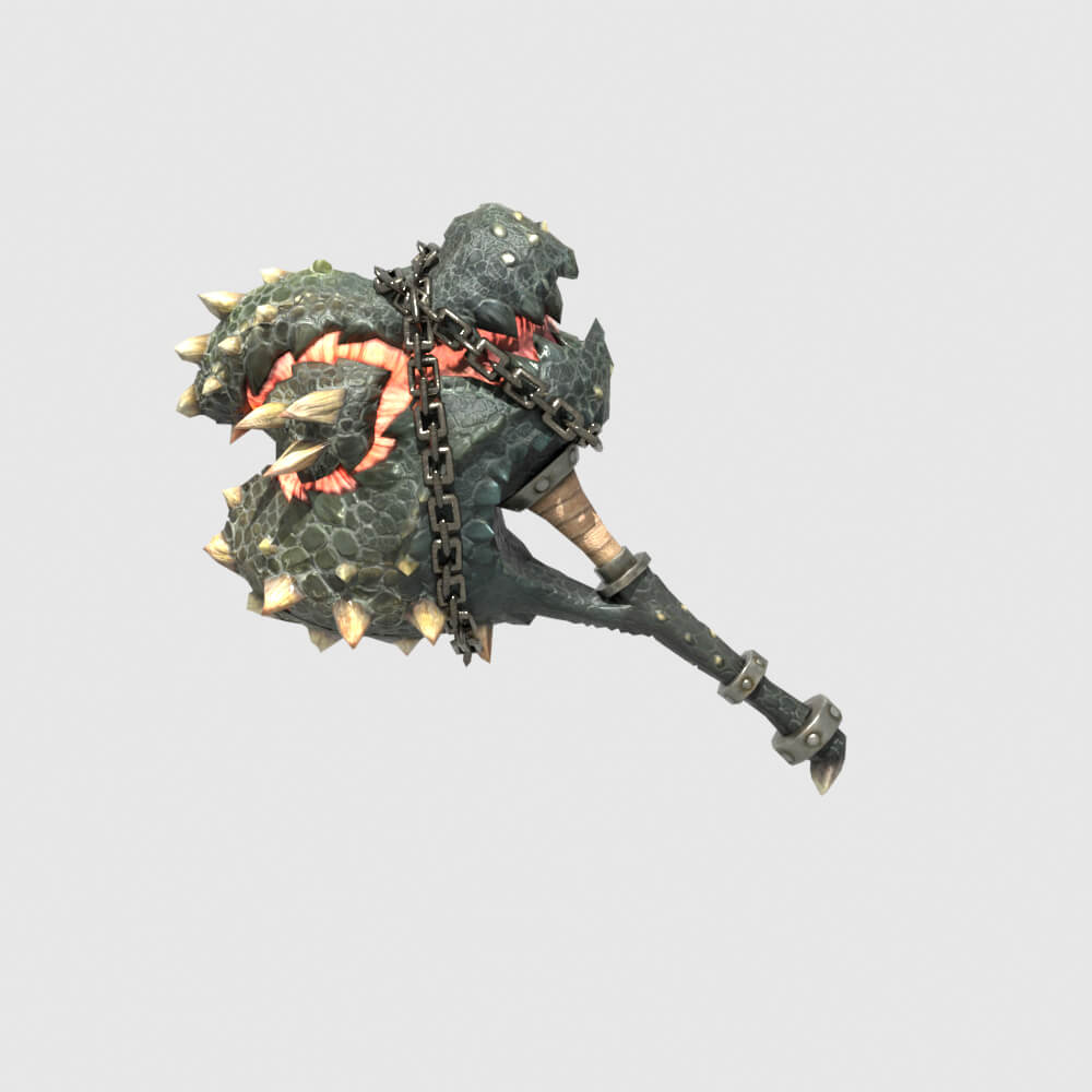 Devils Crush - Monster Hunter World 3D Model