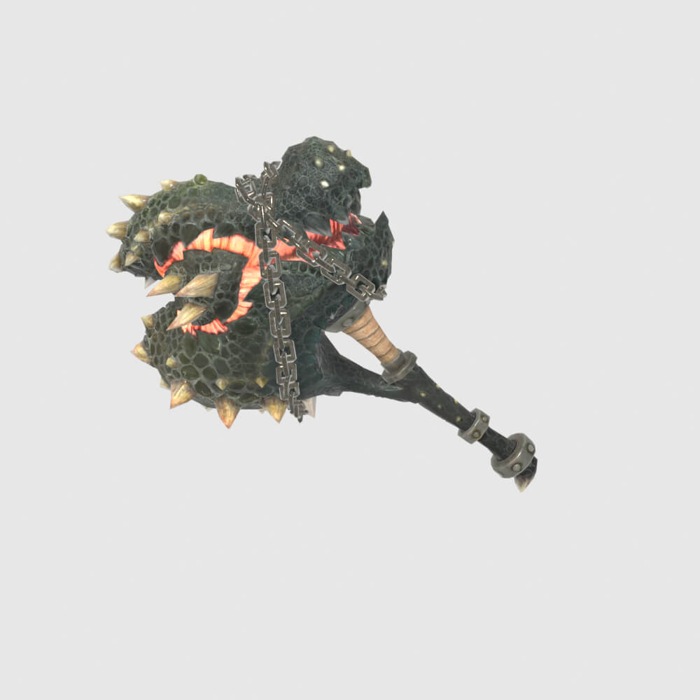 Devils Crush - Monster Hunter World 3D Model