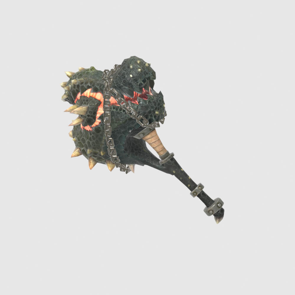 Devils Crush - Monster Hunter World 3D Model