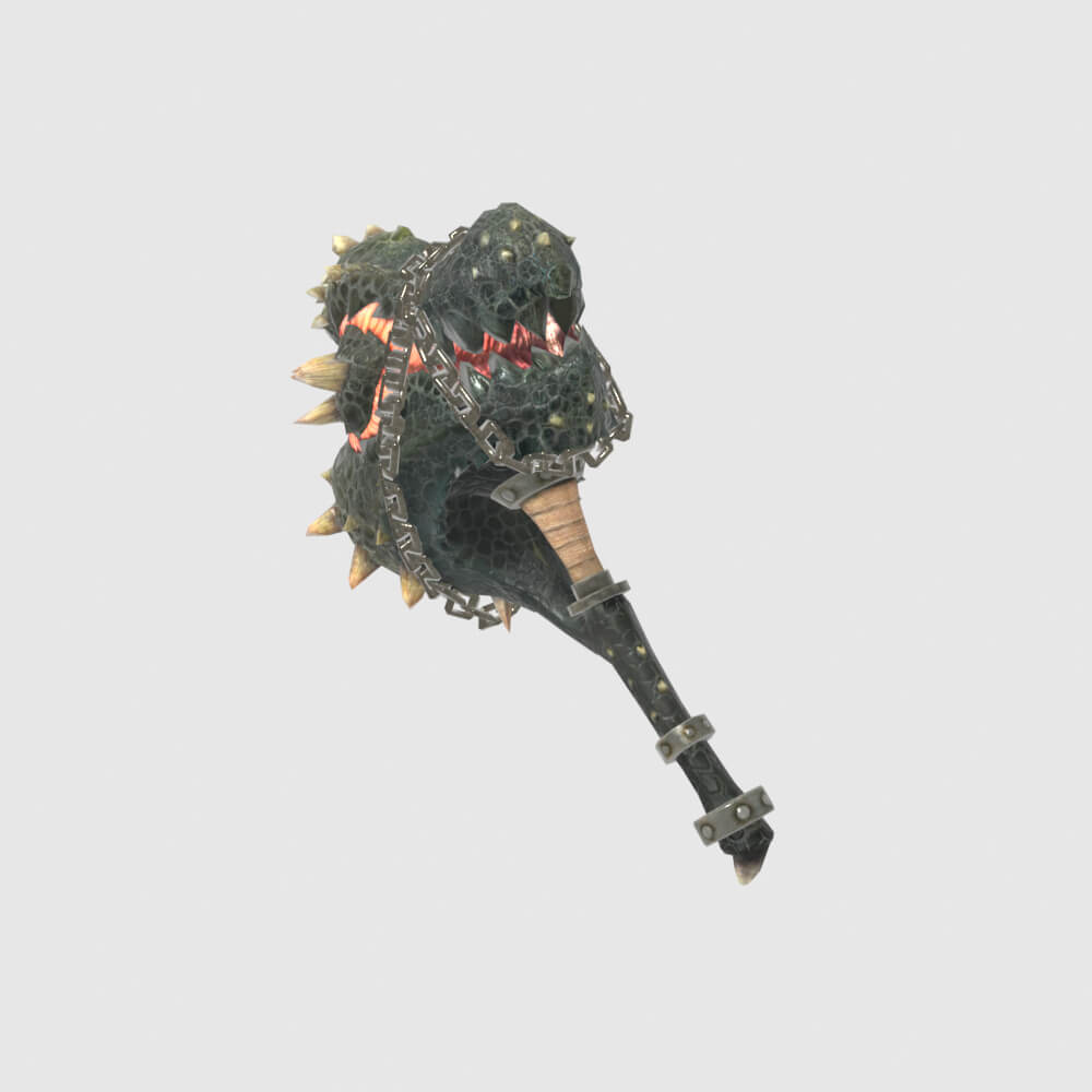 Devils Crush - Monster Hunter World 3D Model
