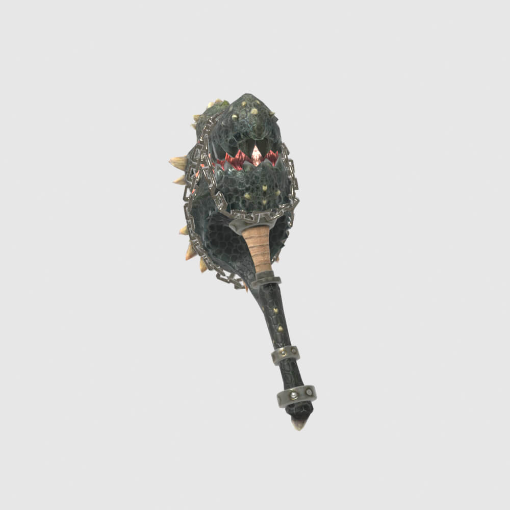 Devils Crush - Monster Hunter World 3D Model