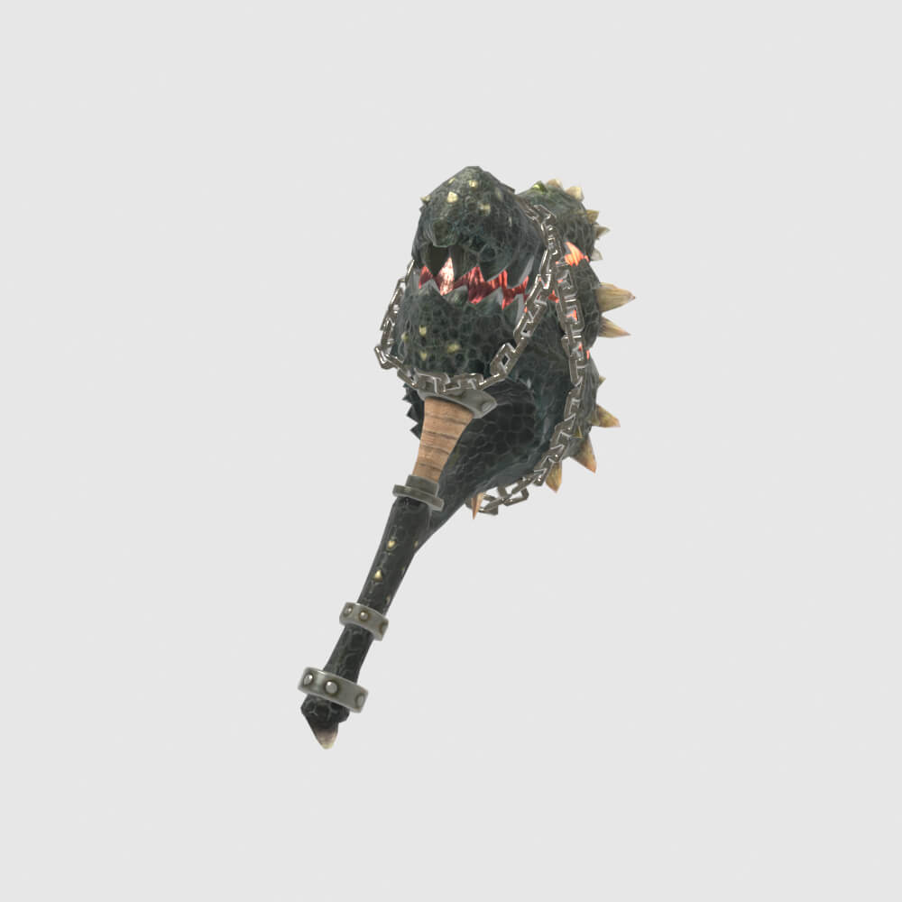 Devils Crush - Monster Hunter World 3D Model