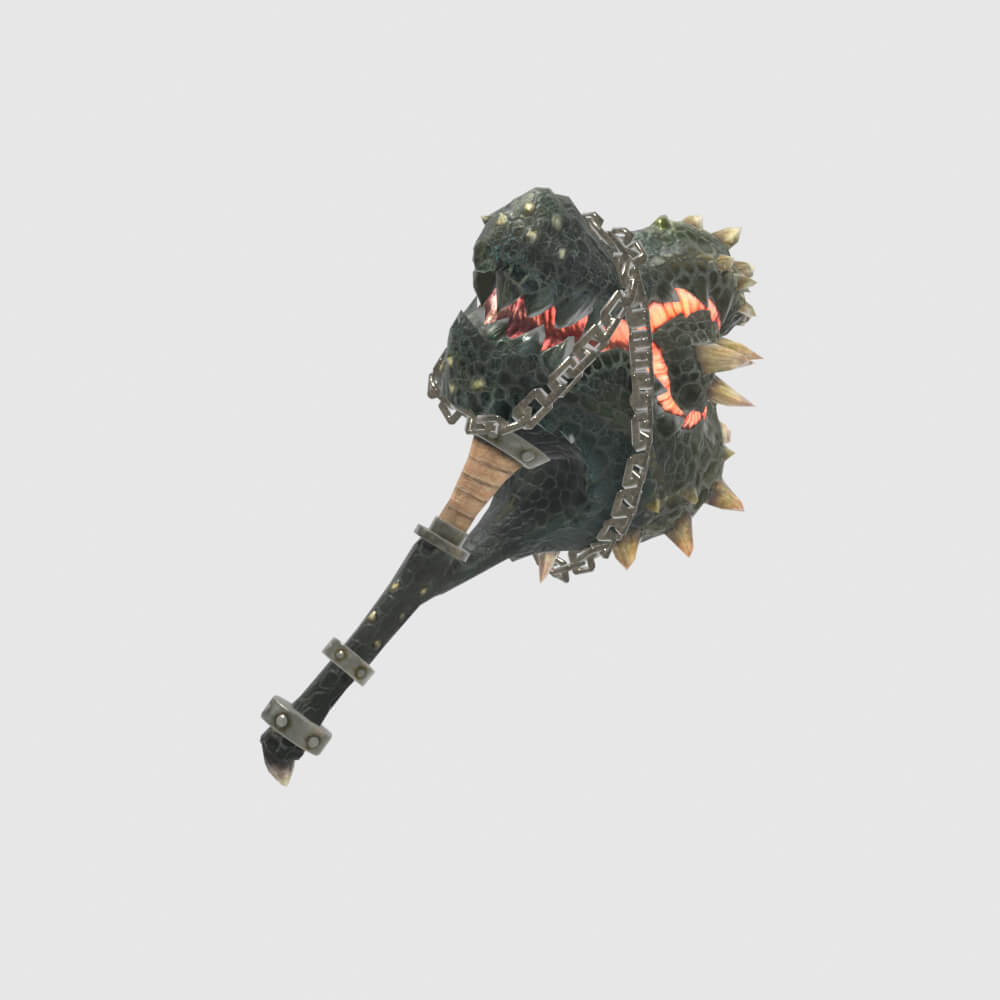 Devils Crush - Monster Hunter World 3D Model