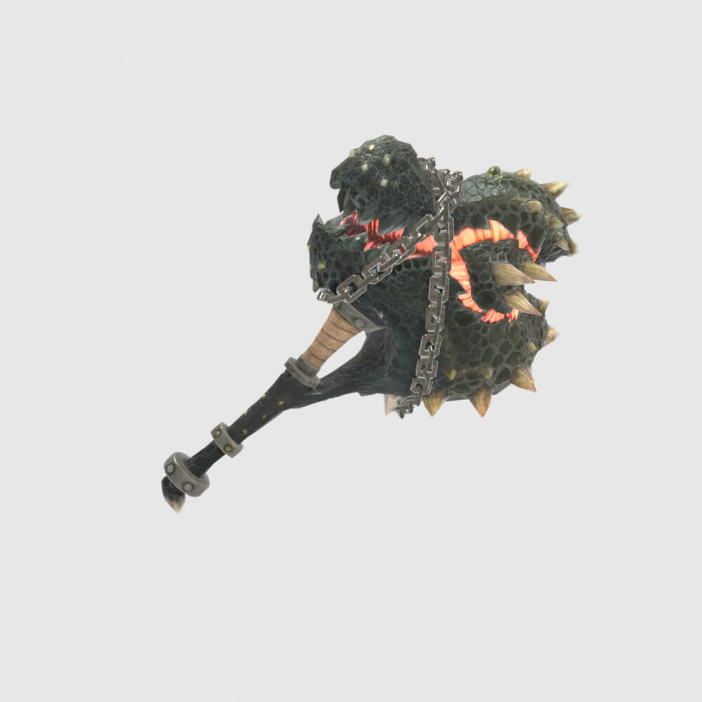 Devils Crush - Monster Hunter World 3D Model