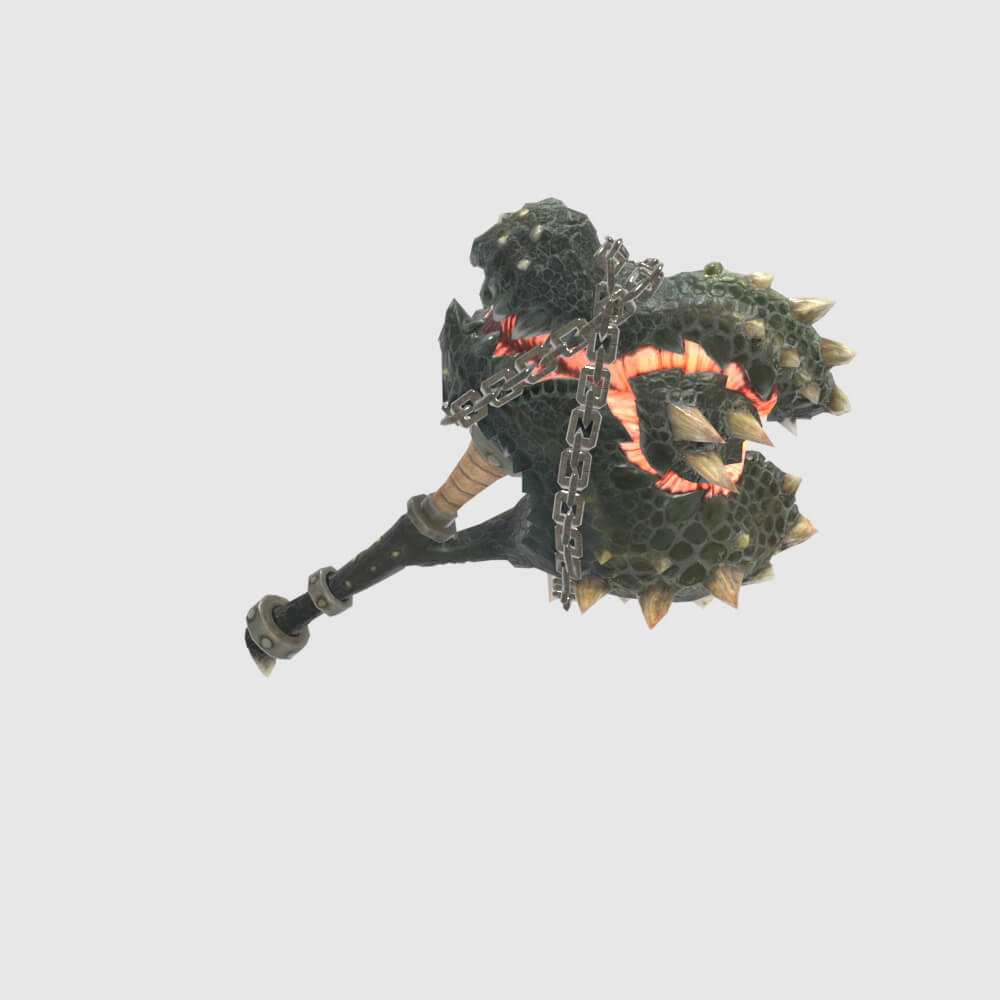 Devils Crush - Monster Hunter World 3D Model