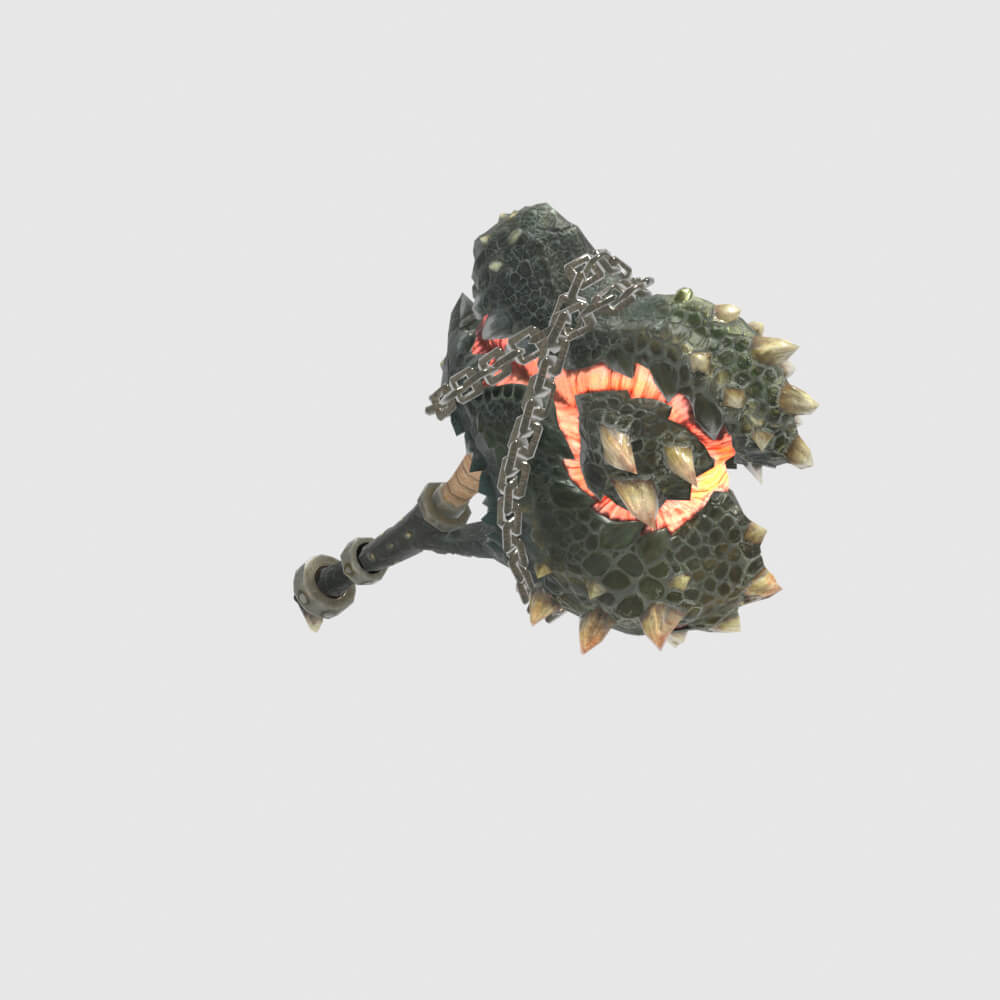 Devils Crush - Monster Hunter World 3D Model