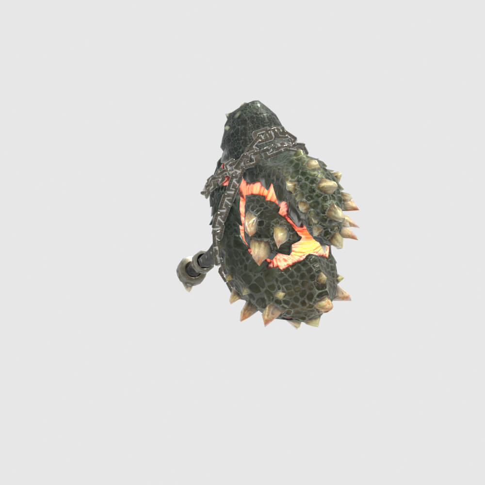 Devils Crush - Monster Hunter World 3D Model