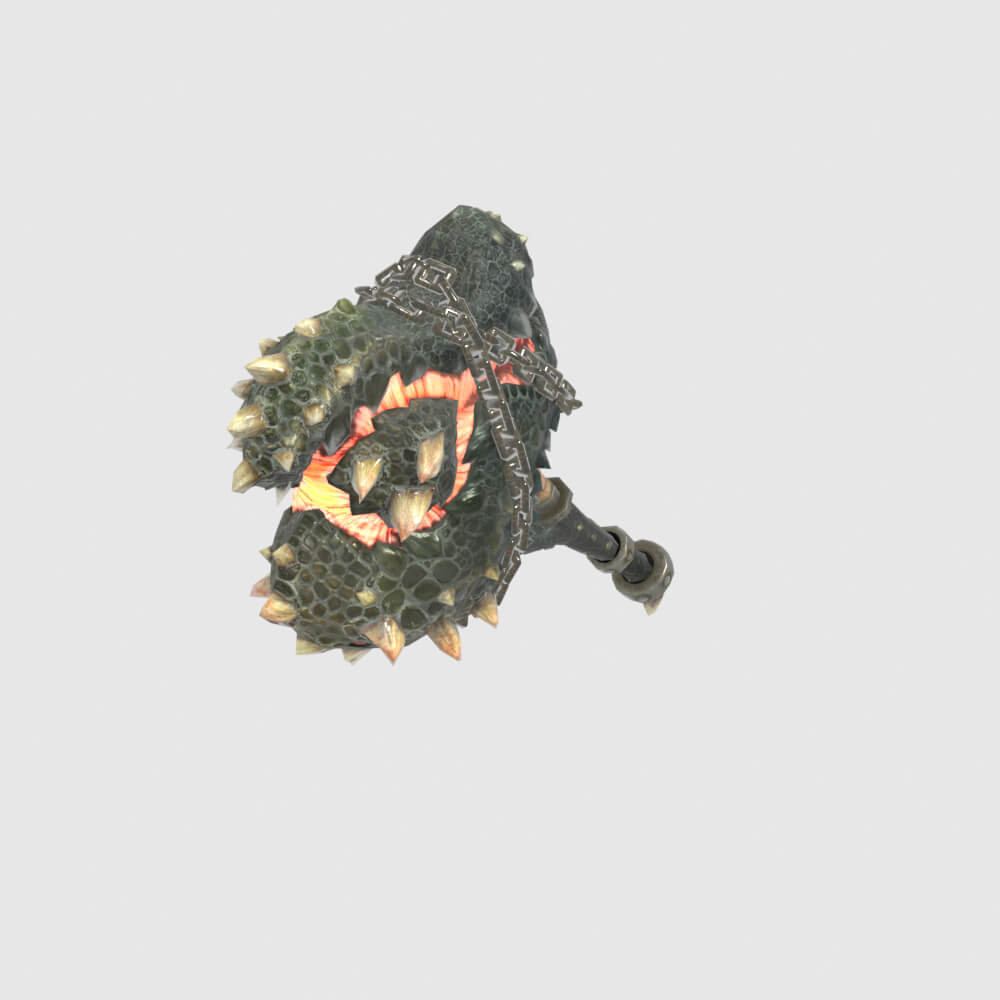 Devils Crush - Monster Hunter World 3D Model