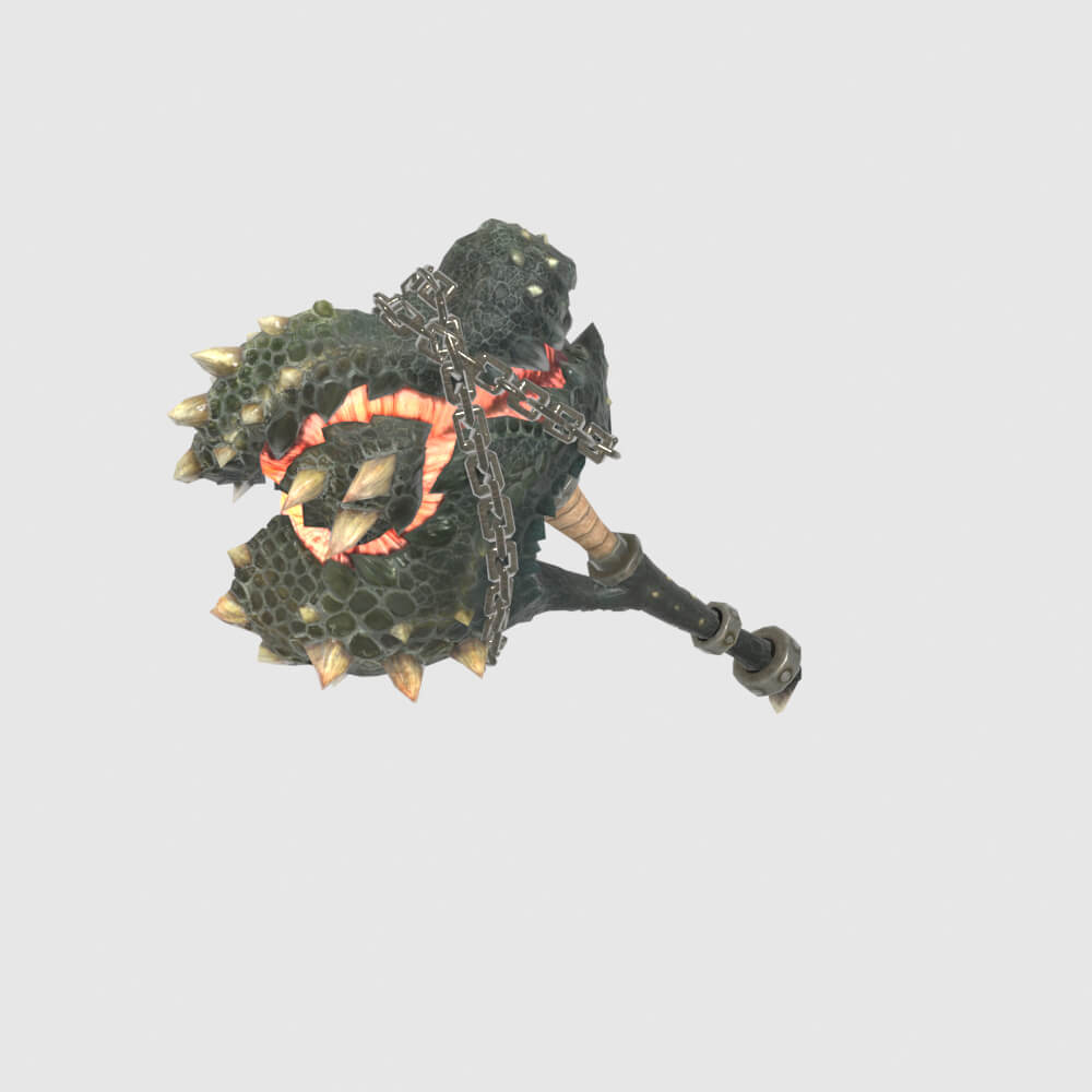 Devils Crush - Monster Hunter World 3D Model