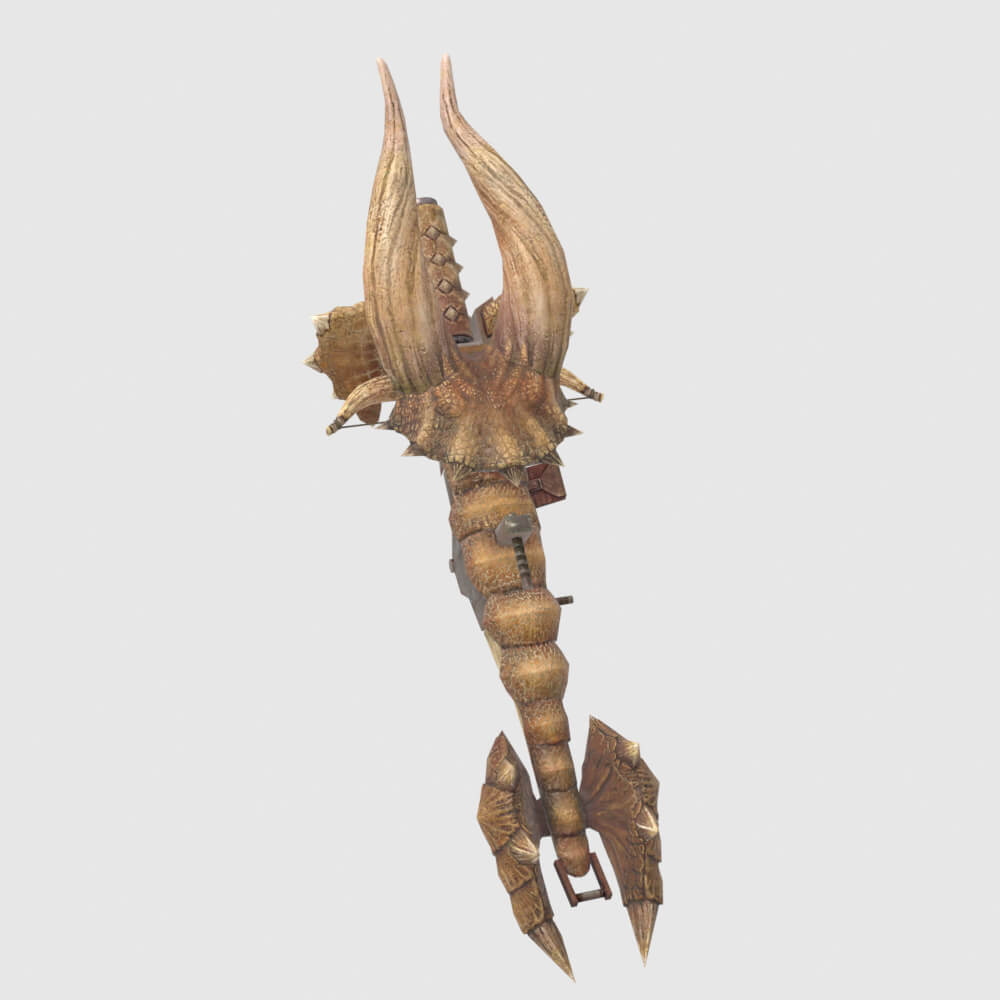 Dual Threat - Monster Hunter World 3D Model