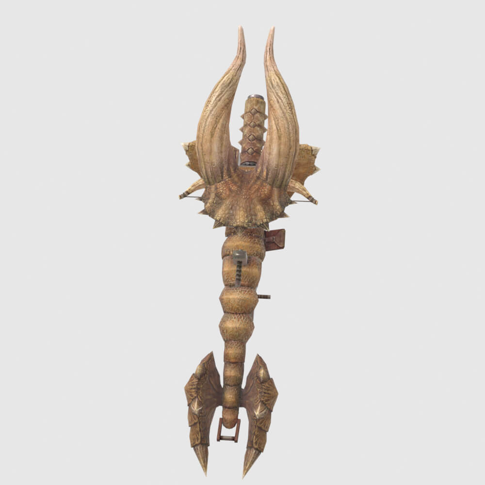 Dual Threat - Monster Hunter World 3D Model