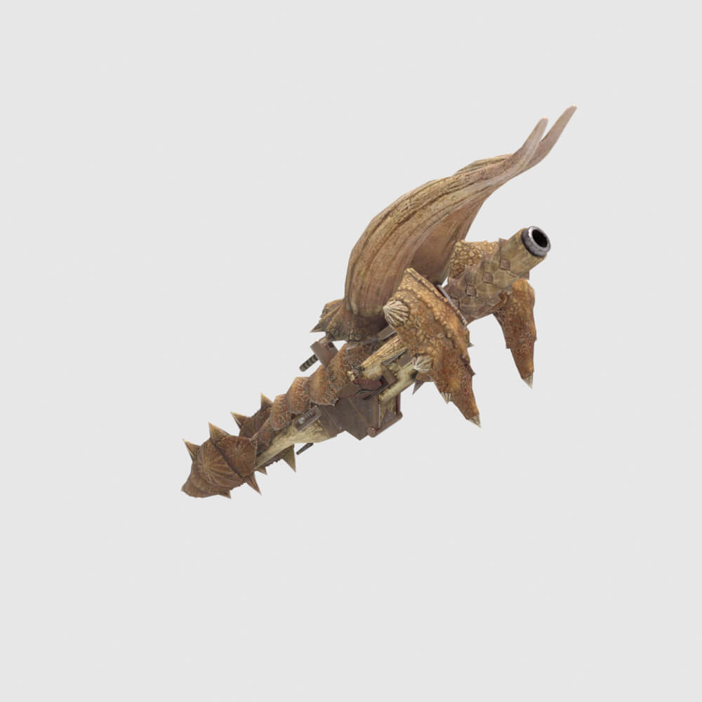 Dual Threat - Monster Hunter World 3D Model