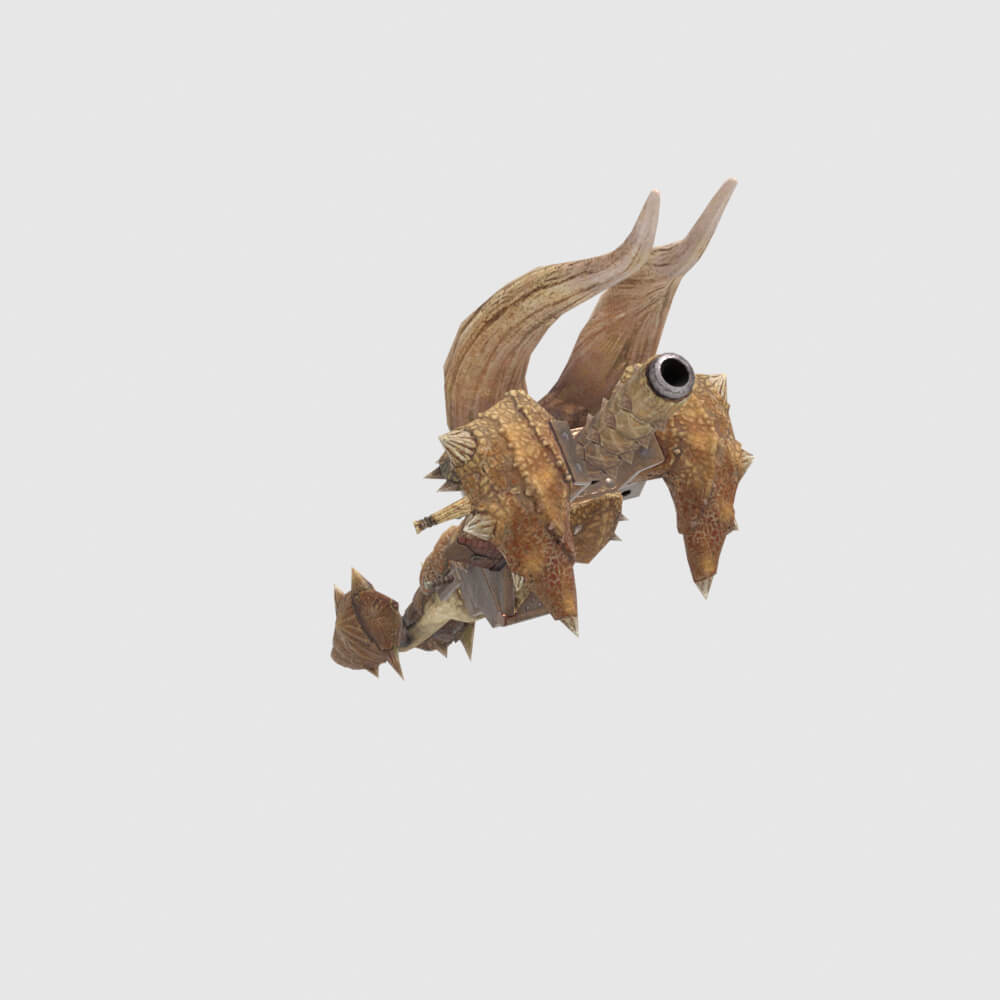 Dual Threat - Monster Hunter World 3D Model