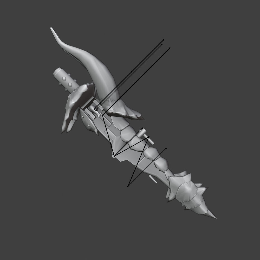 Dual Threat - Monster Hunter World 3D Model