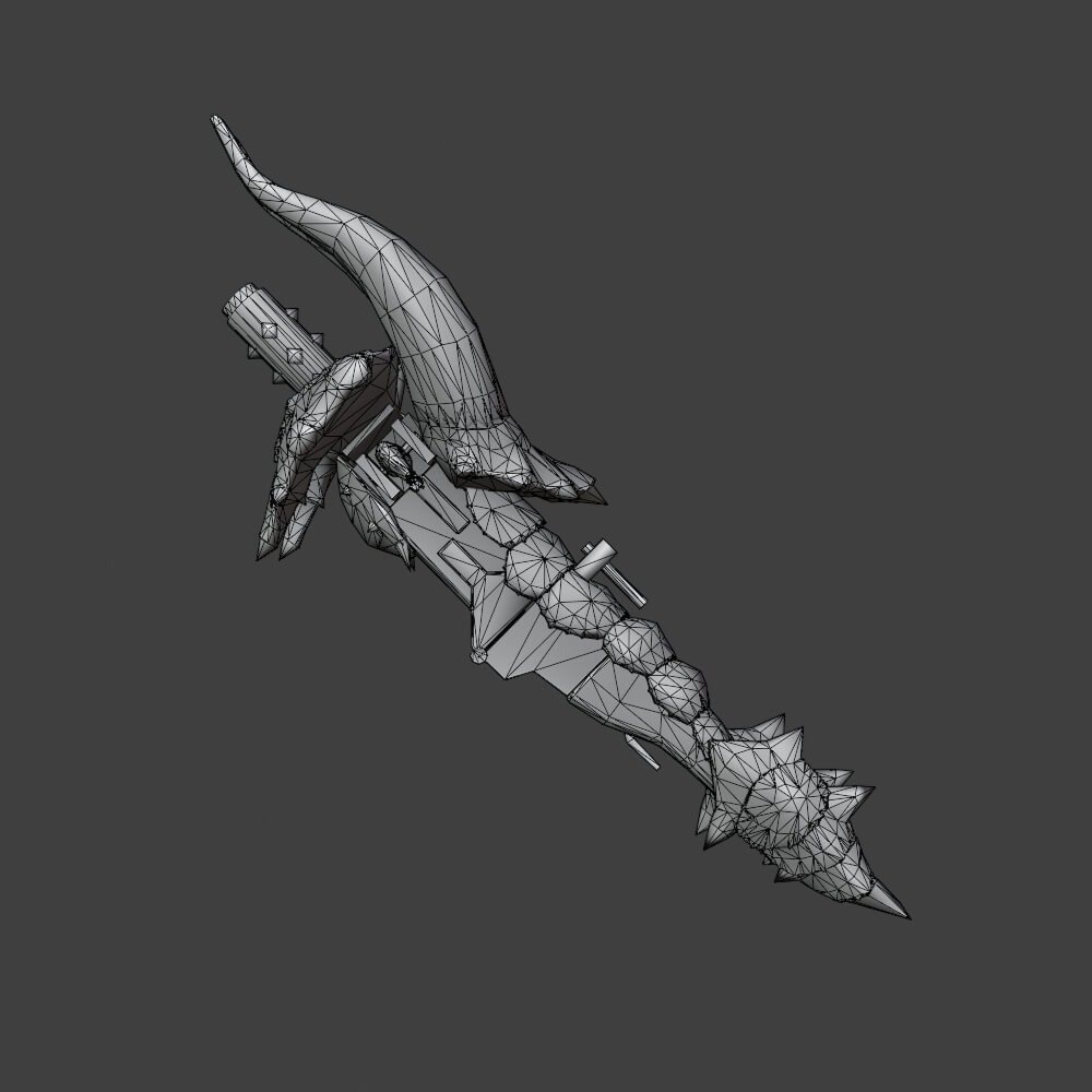 Dual Threat - Monster Hunter World 3D Model