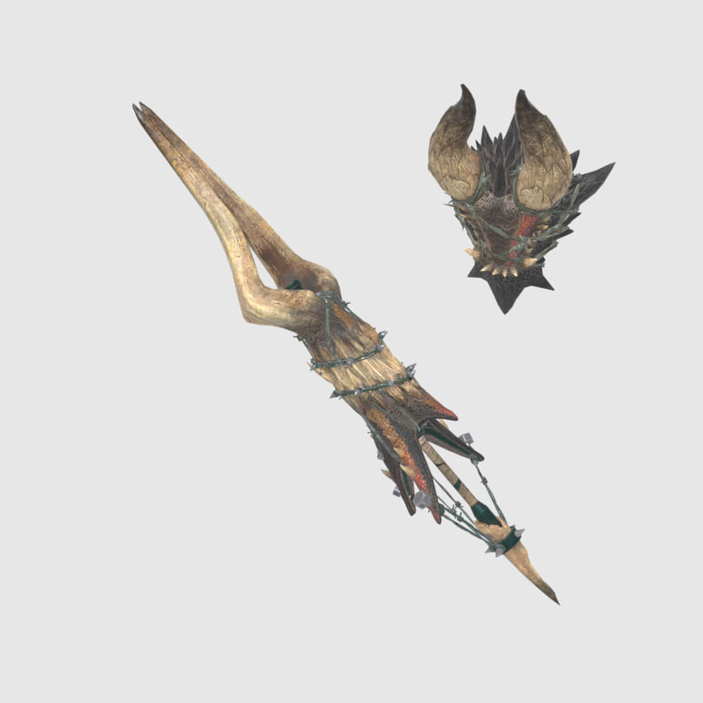 Eradication Flame - Monster Hunter World 3D Model